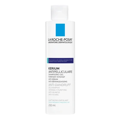 Afbeelding van La Roche Posay Kerium Anti Dandruff Gel Shampoo 200 ml