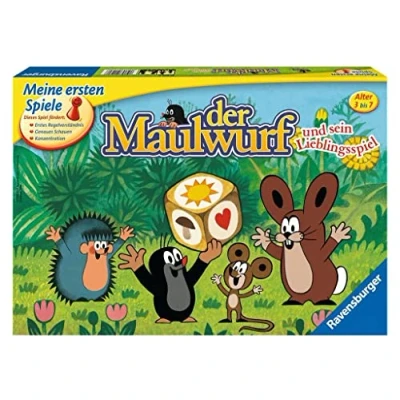 Image de Ravensburger Jeu en Allemand Der Maulwurf und sein Lieblingsspiel