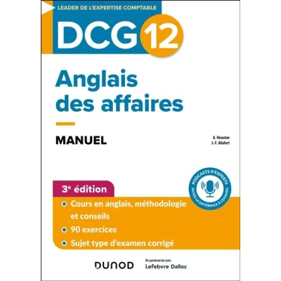 Image de DCG 12 Anglais des affaires Manuel