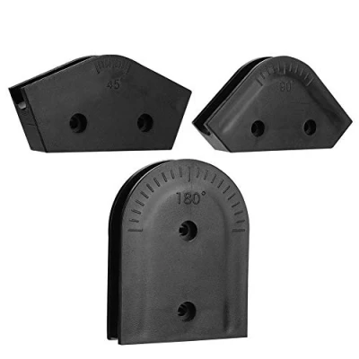 Afbeelding van 3 stuks stijve buis buiger mal 14mm OD 45/90/180 graden, waterkoeling buigende kit, acryl gereedschapskit, voor 14 mm