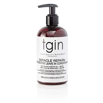 Afbeelding van tgin Thank God It&#039;s Natural Miracle Repair Beschermende Conditioner zonder uitspoelen, 384 ml