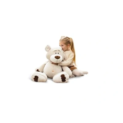 Afbeelding van NICI Bendix 49446 Knuffelbeer 70 cm, crèmekleurig, zacht en duurzaam, schattig pluche dier om te knuffelen, spelen, voor kinderen volwassenen, een geweldig cadeau idee