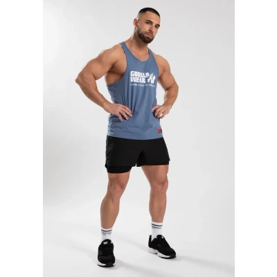 Afbeelding van Gorilla Wear 2IN1 Shorts, Heren, Maat: XXL, Black