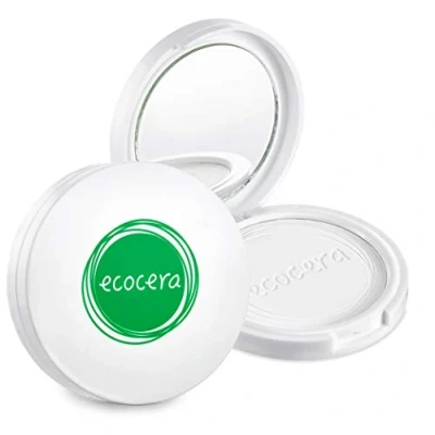Afbeelding van ECOCERA Bamboo Make Up powder Setting Parabenen vrij Fixatie Gezicht verzorging 10 g