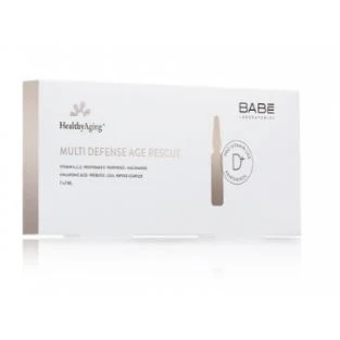 Afbeelding van Babé Healty Aging Multi Defense Age Rescue Ampullen