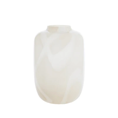 Afbeelding van Light &amp; Living Vaas KOBALA Ø34x50cm Wit