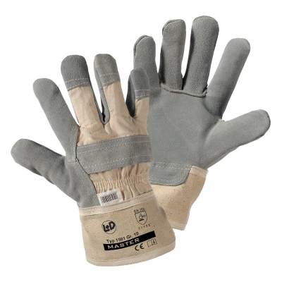 Afbeelding van L+D worky Master 1501 Runder splitleer Werkhandschoen Maat (handschoen): 10, XL Cat II 1 paar