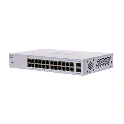 Afbeelding van Cisco Business CBS110 24T D Niet beheerbare Switch 24 GE poorten 2x1G SFP gedeelde poort Beperkte levenslange garantie