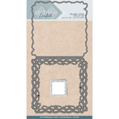 Afbeelding van Card Deco Essentials Frame Dies Holly 4K