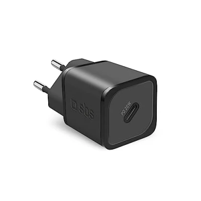 Afbeelding van SBS TETRGAN1C20K oplader voor mobiele apparatuur Hoofdtelefoons, Draagbare luidspreker, Smartphone, Smartwatch, Tablet Blauw AC Snel opladen Binnen