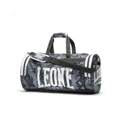 Afbeelding van LEONE 1947, Sporttas, camouflage, volwassenen, uniseks, camouflage grijs, Taglia Unica, AC906