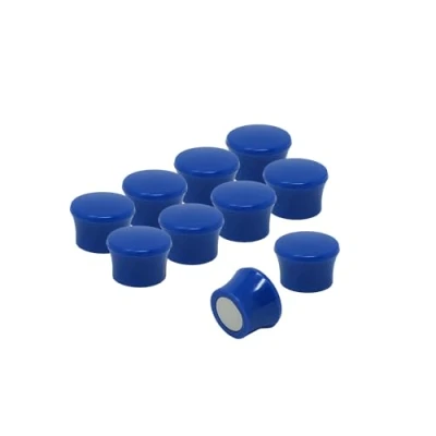Afbeelding van Magnet Expert Kleine high performance tip &quot;Memo&quot;, magneten, blauw (1 verpakking van 10 stuks)