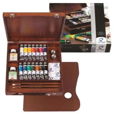 Image de VAN GOGH Huile Coffret Bois Inspiration