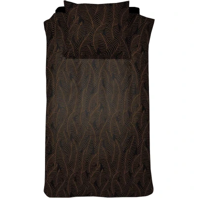 Afbeelding van Damai Bellezza Dekbedovertrek Satijn 140x200/220 cm Zwart + 1 kussensloop 60x70