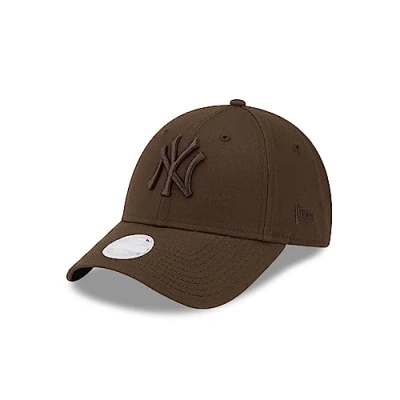 Afbeelding van New Era York Yankees MLB League Essential Tonal Walnut 9Forty verstelbare damespet