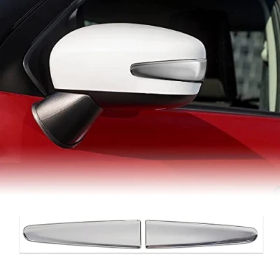 Afbeelding van Quattroerre 3D profielen voor spiegels, smaak, auto, verchroomd, 2 stuks