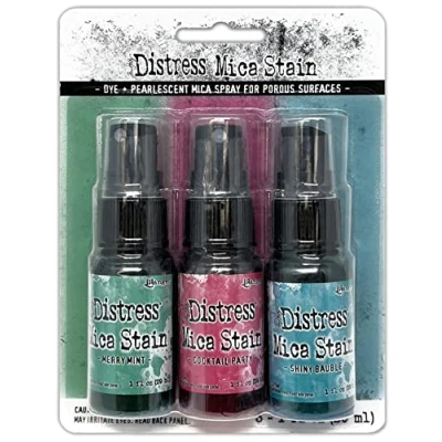 Afbeelding van Ranger Distress Mica Stains Holiday Set 4