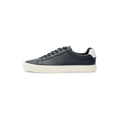 Afbeelding van BOSS Aiden TENN Sneakers laag, Heren, Maat: 40, Dark blue one Kunststof