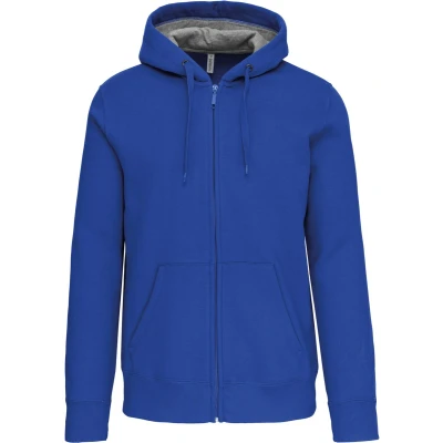 Afbeelding van Kariban Hooded sweater met rits K444 Light Royal Blue