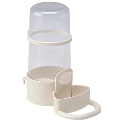 Afbeelding van Ferplast Voerfontein Fpi 4564 Vogel Voerbak Drinkbak 7.4x14.8x15.5 cm Beige