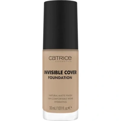 Afbeelding van Catrice Invisible Cover Foundation nr. 017N nude hydraterend langdurig natuurlijk voor droge huid veganistisch olievrij zonder parabenen microplasticdeeltjes 30 ml