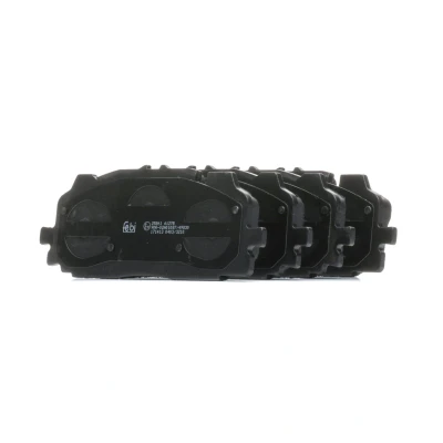 Afbeelding van FEBI BILSTEIN 171413 Remblokkenset Vooras Geschikt voor slijtage waarschuwingscontact AUDI: Q7, A4 B9 Avant, A5 Sportback, VOLKSWAGEN: Touareg III