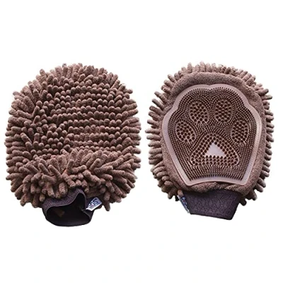 Afbeelding van Washandje Dog Gone Smart Bruin (25 x 18 cm)