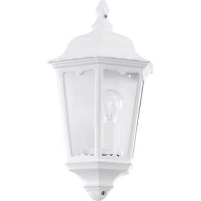 Afbeelding van EGLO Navedo Buitenverlichting Wandlamp 1 Lichts Wit Helder