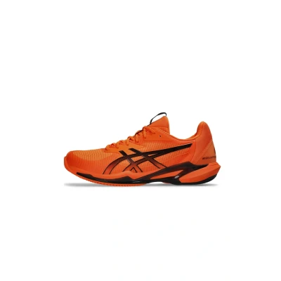 Afbeelding van Asics Solution Speed FF 3 CLAY Court Tennis Shoes Shocking orange black Sneakers laag, Heren, Maat: 44, Kunststof