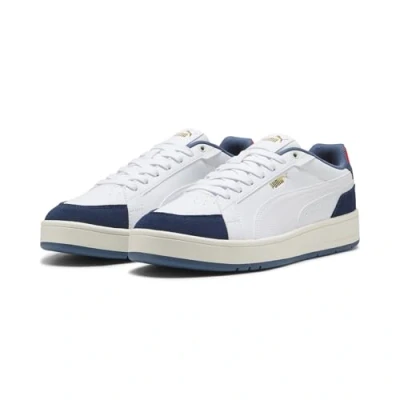 Afbeelding van PUMA Court Classico Sport Sneakers Unisex, Blauw/Wit, Maat 35,5
