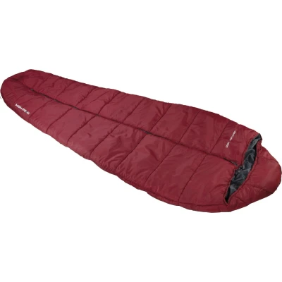 Afbeelding van High Peak Century 300 Mummieslaapzak donkerrood/grijs