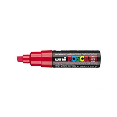 Afbeelding van Uni Ball Posca PC 8K marker rood enkele pen