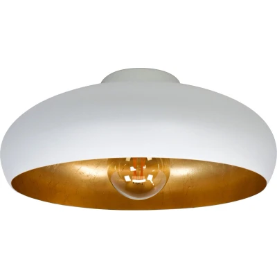 Afbeelding van EGLO Mogano Plafondlamp Ø 40 cm Wit/Goud