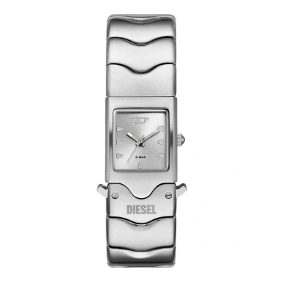 Afbeelding van Diesel Heren horloge zilverkleurig met stalen band