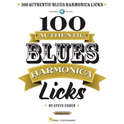 Afbeelding van 100 Authentic Blues Harmonica Licks