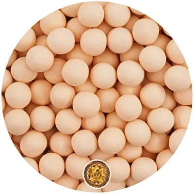 Afbeelding van EinsSein chocolade parels, crispy, mat, gastgeschenken, bruiloft, hartjes, bonbons, bruiloftsamandelen, snoep, Nikah Sekeri, mini hartvormige dragees, chocolade, 350 gram