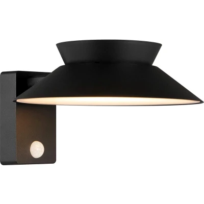Afbeelding van Nordlux Justina Solar wandlamp zwart
