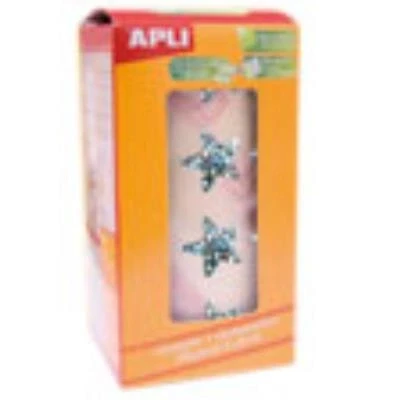 Image de Gommettes rouleau Étoile 20 mm Holographique x 1 416