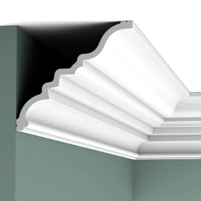 Afbeelding van Kroonlijst Orac Decor C327 LUXXUS MANOIR Sierlijst Lijstwerk tijdeloos klassieke stijl wit 2 m