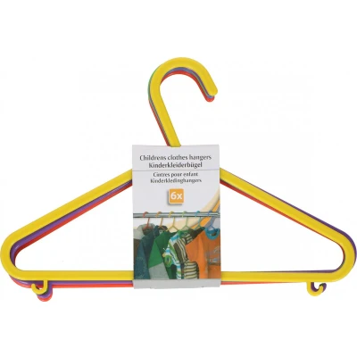 Afbeelding van Kinderkledinghanger, 6dlg.