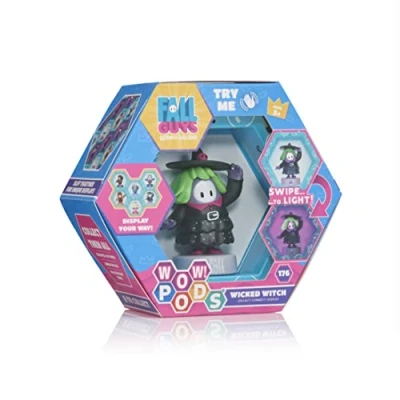 Afbeelding van WOW! PODS Fall Guys: Ultimate Knockout Lichtgevende heksenfiguur met bobbelhead, officieel product, verzamelobjecten, speelgoed en geschenken, voor Guys fans