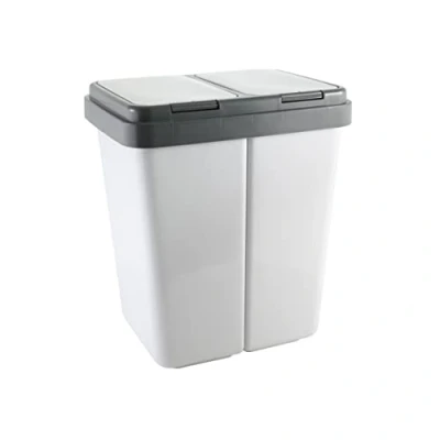Afbeelding van Zweimer vuilnisbak, grijs, ca. 23 l