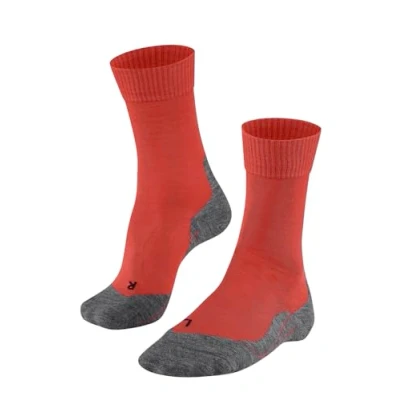 Afbeelding van FALKE TK5 Wandelsokken anti blaren, lichte padding merinowol sportsokken heren pink Maat 39 41