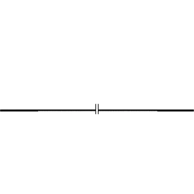 Afbeelding van Proxxon 28112 12 stuk(s) Super Cut bladzaagblad voor ijzer, normaal vertand, (nr. 5: 36 tanden op 25 mm), stuks