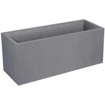 Afbeelding van Bloempot EDA Grijs Plastic Rechthoekig 99,5 x 39 43 cm