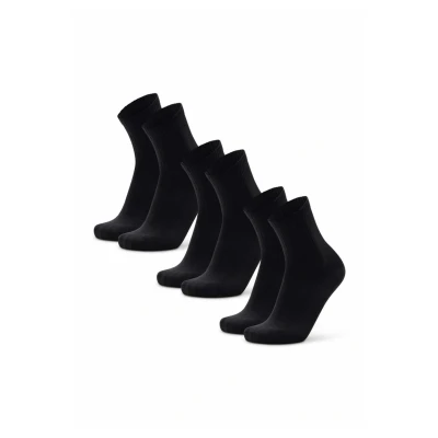 Afbeelding van DANISH ENDURANCE Korte Sport Sokken Lichte Compressie Anti Blaren 3 paar Zwart Maat 39 42