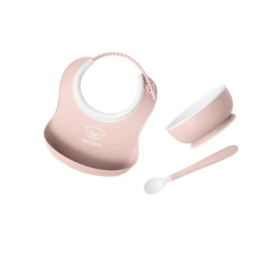 Afbeelding van BabyBjörn Babyservies 3 delig Pastelroze