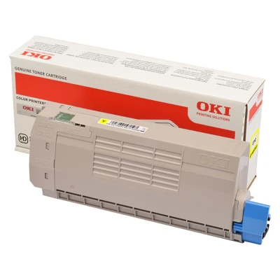 Afbeelding van OKI 46507613 Toner Geel