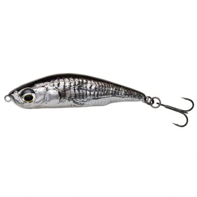 Afbeelding van Savage Gear 3D Sticklebait Pencil &#039;Black Silver&#039; 6,5cm (10,5g) Plug