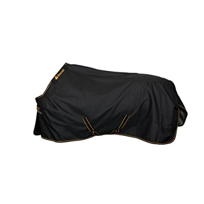 Afbeelding van Bucas Irish Turnout Extra 300g 155/206 Black/Gold Agradi.be